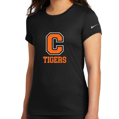Cambridge Tigers - Women's Swoosh Sleeve rLegend Tee Thumbnail