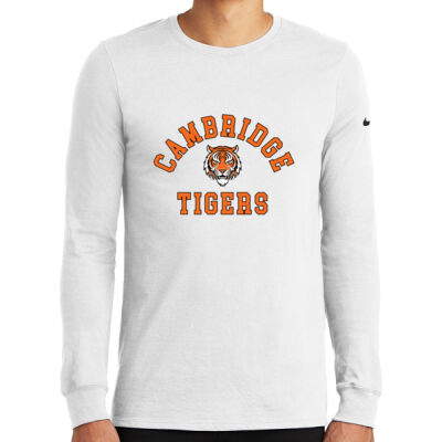 Cambridge Tigers - Dri FIT Cotton/Poly Long Sleeve Tee Thumbnail