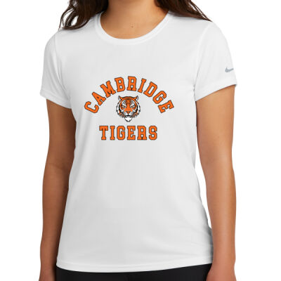 Cambridge Tigers - Women's Swoosh Sleeve rLegend Tee Thumbnail