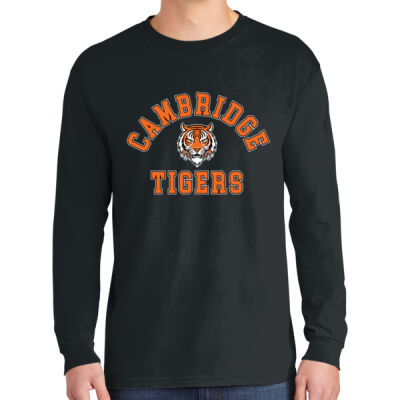Cambridge Tigers - Heavyweight Ring Spun Long Sleeve Tee Thumbnail