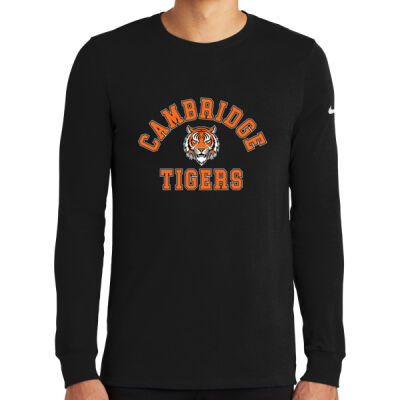 Cambridge Tigers - Dri FIT Cotton/Poly Long Sleeve Tee Thumbnail